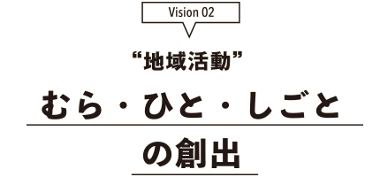 むら・ひと・しごとの創出