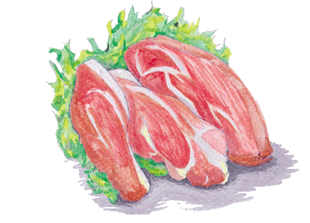 こだわりの紅あぐー